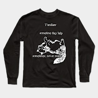 Witchy Cat Long Sleeve T-Shirt